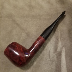Italian NCLR Estate Briar Pipe in Billiard Shape - 9mm Filter Pipe
