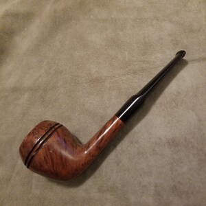 Danish Estates: Tao Bent Apple with Silver Band (9mm) (Unsmoked) Tobacco  Pipe