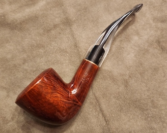 FeRo Transparent Briar Tobacco Pipe - Estate (Italy)
