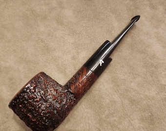 Handmade Ascorti Business Pot Shape Briar Tobacco Pipe - Estate (Italy)