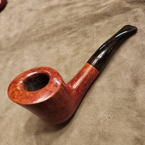 Large Savinelli &quot;Hand Made&quot; w/ Snake Logo - Restored Italian Estate