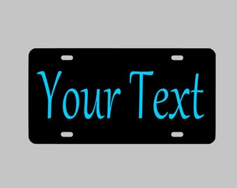 Personalized Front License Plates >> Front License Plate Etsy Personalized Front License Plates >> Front License Plate Etsy