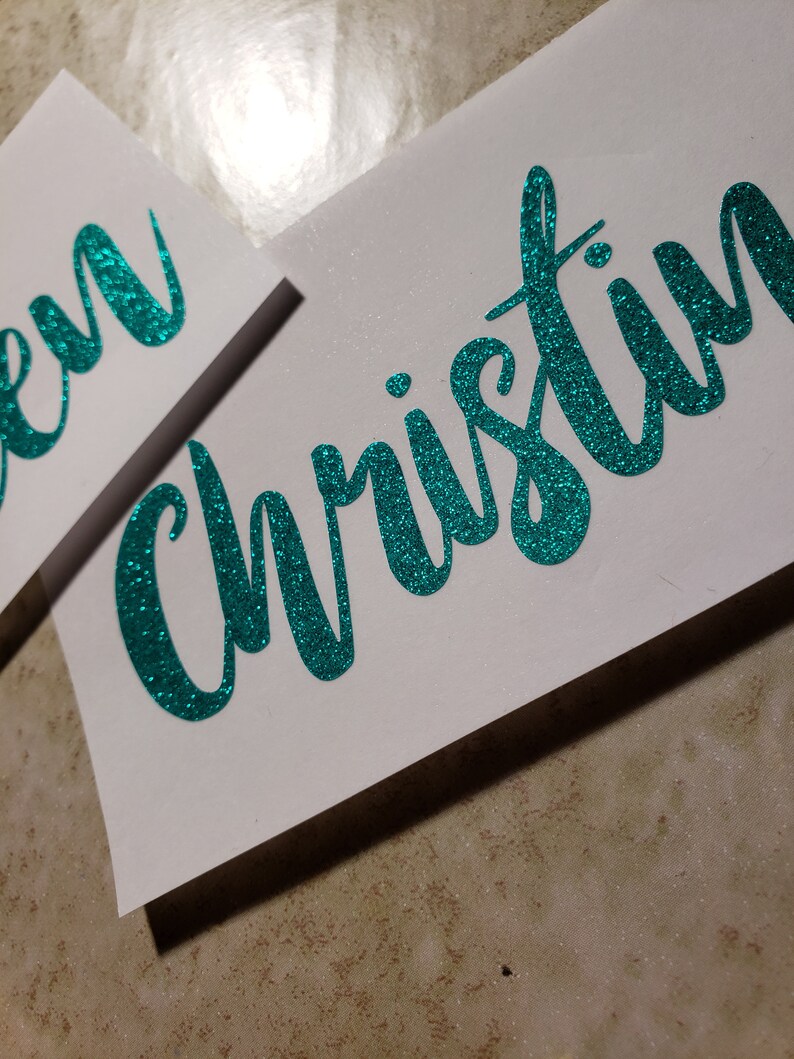 Personalized Vinyl Name Decal Name Vinyl Decal Etsy