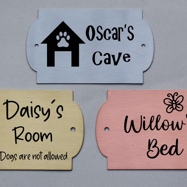 Dog House Plaque Etsy UK
