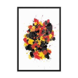 Duitsland ingelijste kunstdruk | Ingelijste poster Duitsland | Duitsland kunst aan de muur | Duitsland woondecoratie | Duitsland cadeau | Duitsland kunstwerk | Duits geschenk