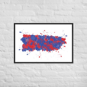 Puerto Rico Framed Art Print | Puerto Rico wall art | Puerto Rico gift | Puerto Rico flag | Puerto Rican gift | Puerto Rico home decor