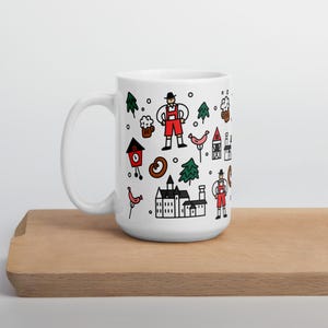 Germany Ceramic Coffee Mug: German Travel Gift