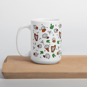 Ireland Ceramic Mug: Irish Souvenir Travel Gift