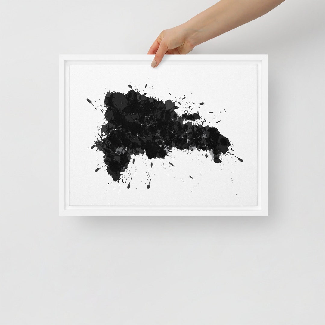 Dominican Republic Wall Art Framed Dominican Republic Canvas Art Print Dominican Republic Wall