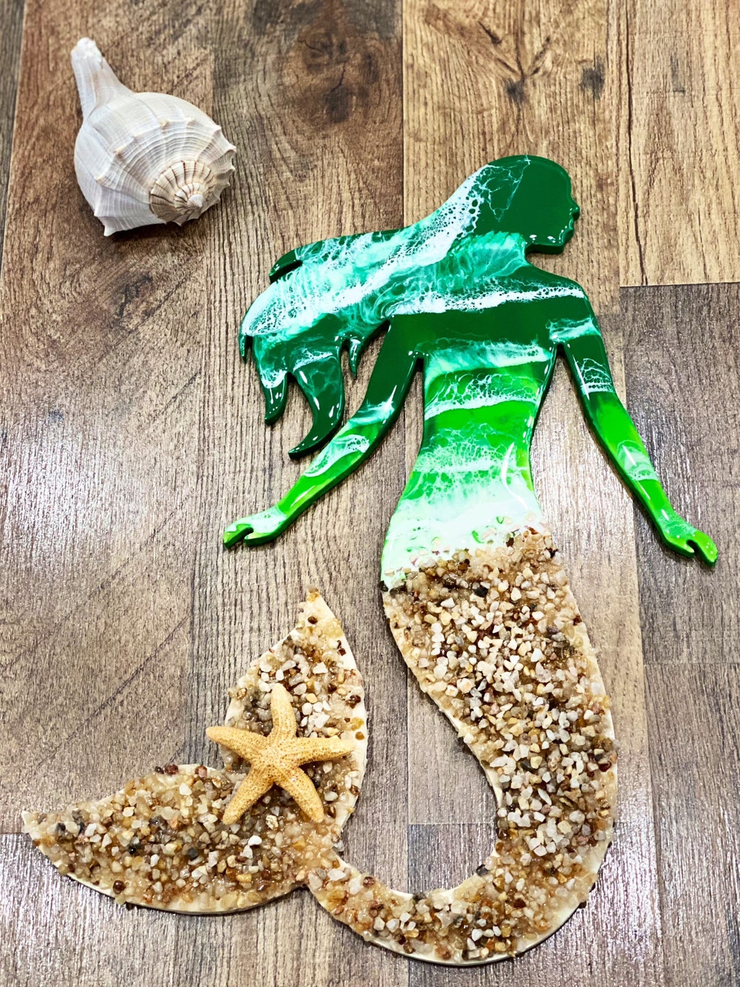 Mermaid Wall Art Etsy