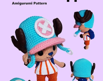 Chibi Chopper - Amigurumi-patroon