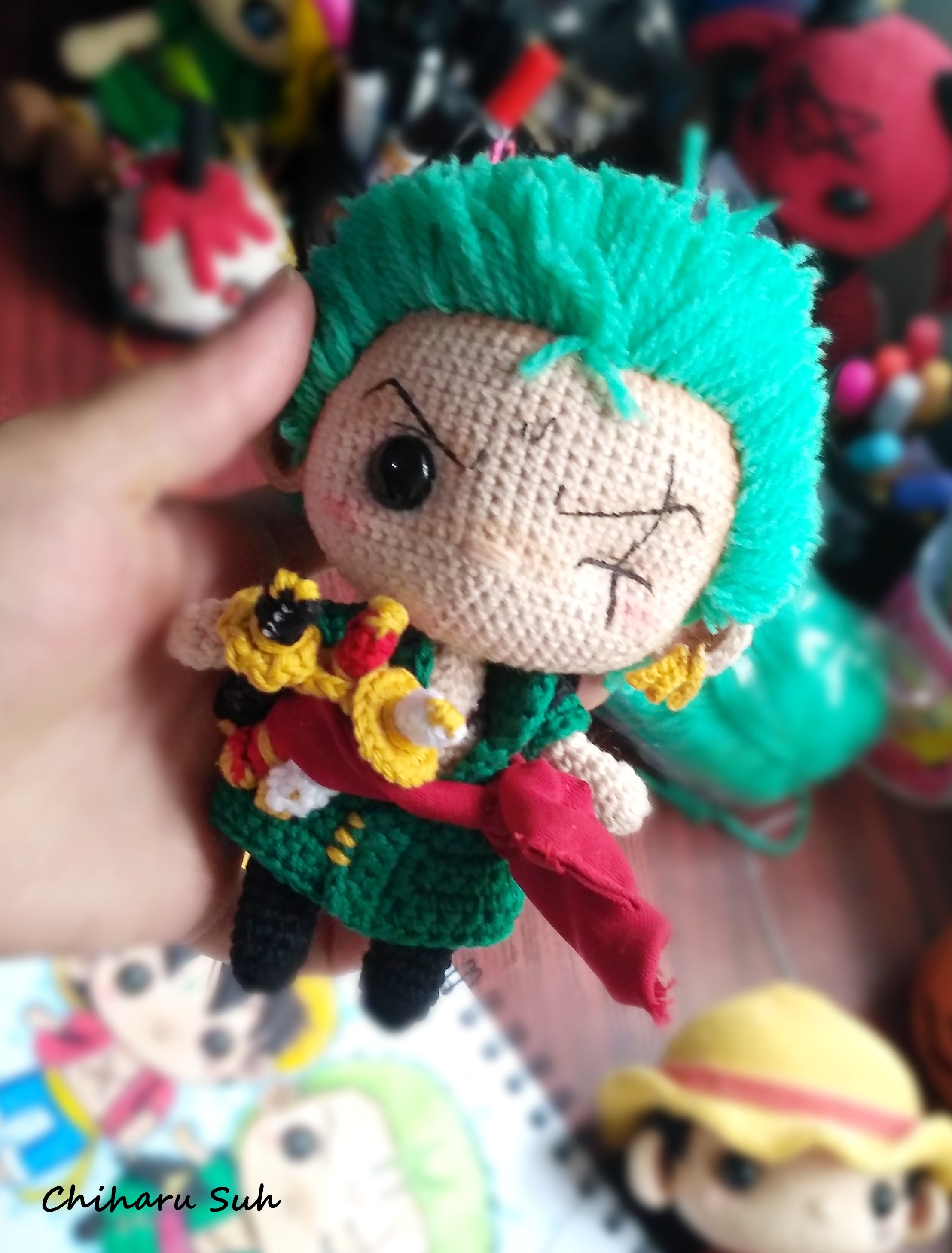 CHIBI ZORO - Amigurumi Pattern - Etsy