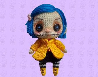 Mini Coraline - Amigurumi Pattern