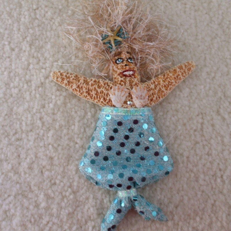 Merman Angel Tree Topper Mermaid Angel Tree Topper - Etsy