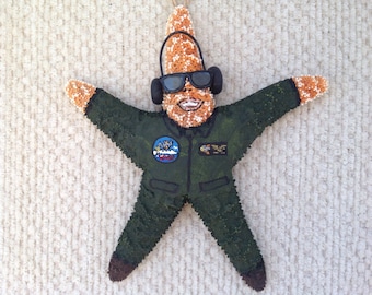 Navy Pilot, Military Gifts, Military Ornaments, Custom Made to Order Ornament