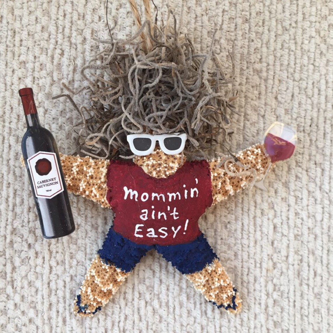 Mom Ornament New Mom Funny Mom Gift Mother's Day Beach Etsy