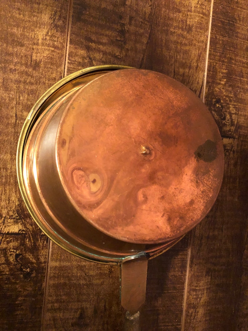 Brass Bed Warmer Popcorn Maker Wall Decor Contemporary Etsy