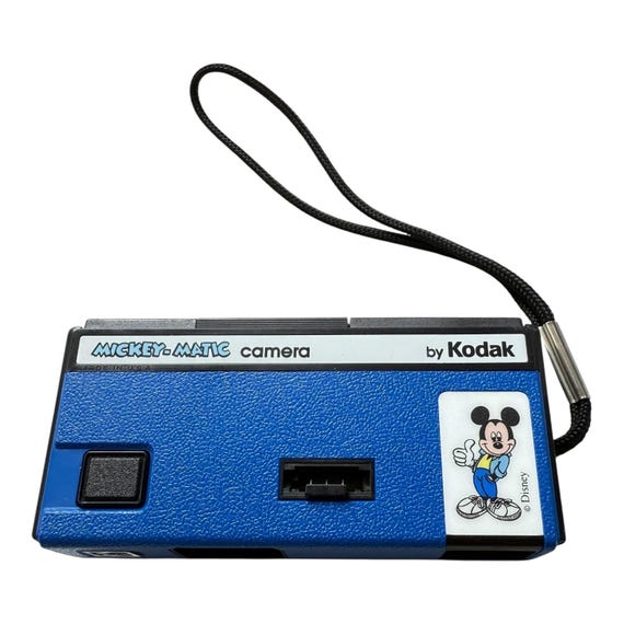 Disney Blue Mickey-matic, Mickey Mouse Camera by Kodak, Point