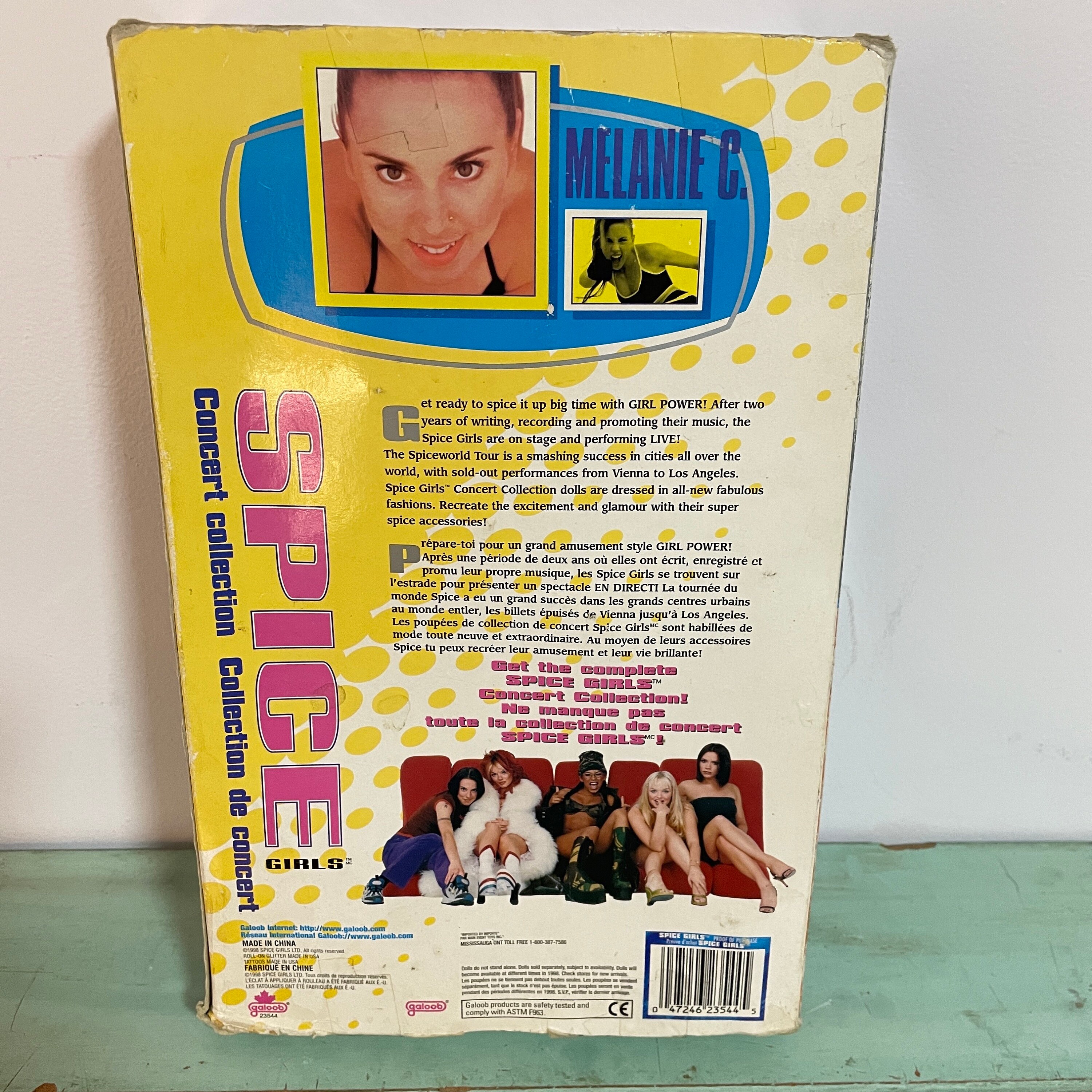 Spice Girls Concert Collection, Melanie C, Mel C, Sporty Spice Girls Concert Collection, Melanie C, Mel C, Sporty