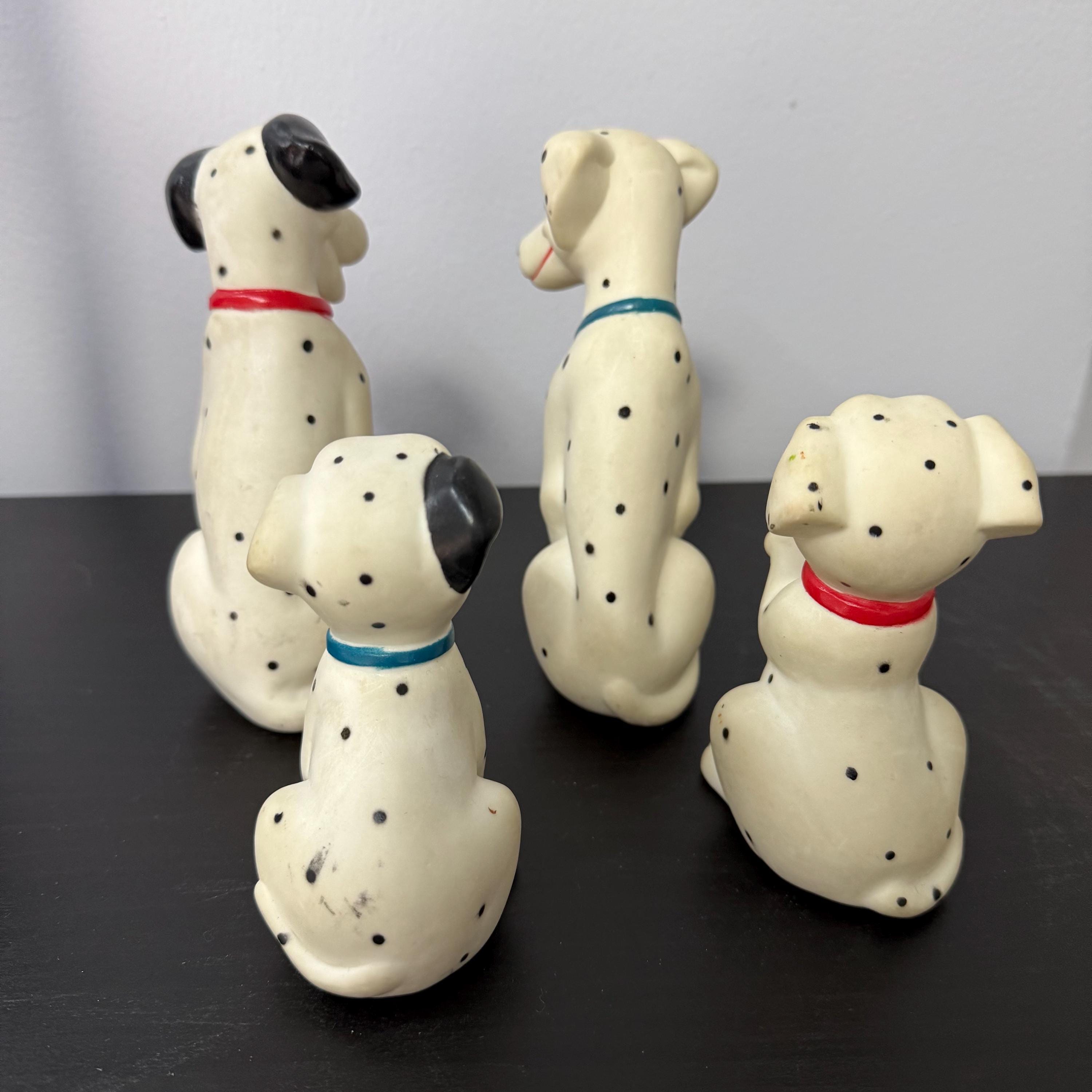 101 Dalmatians, Rubber Squeeze Toys, Pongo, Perdita, Patch and