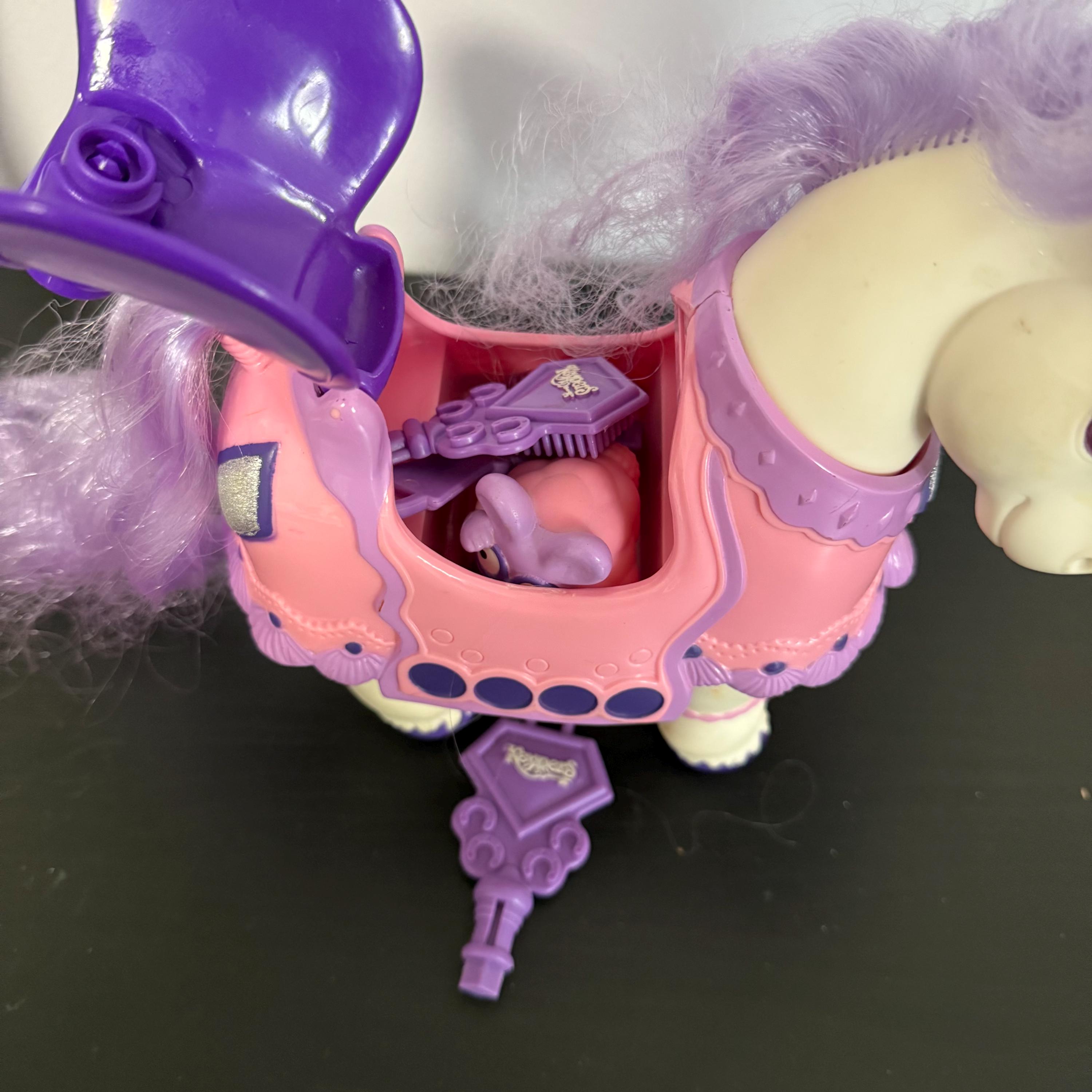 Keypers Toys TONKA TOYS, KEYPERS Diamond Horse, Pink, Purple and White Pony, Keypers ...