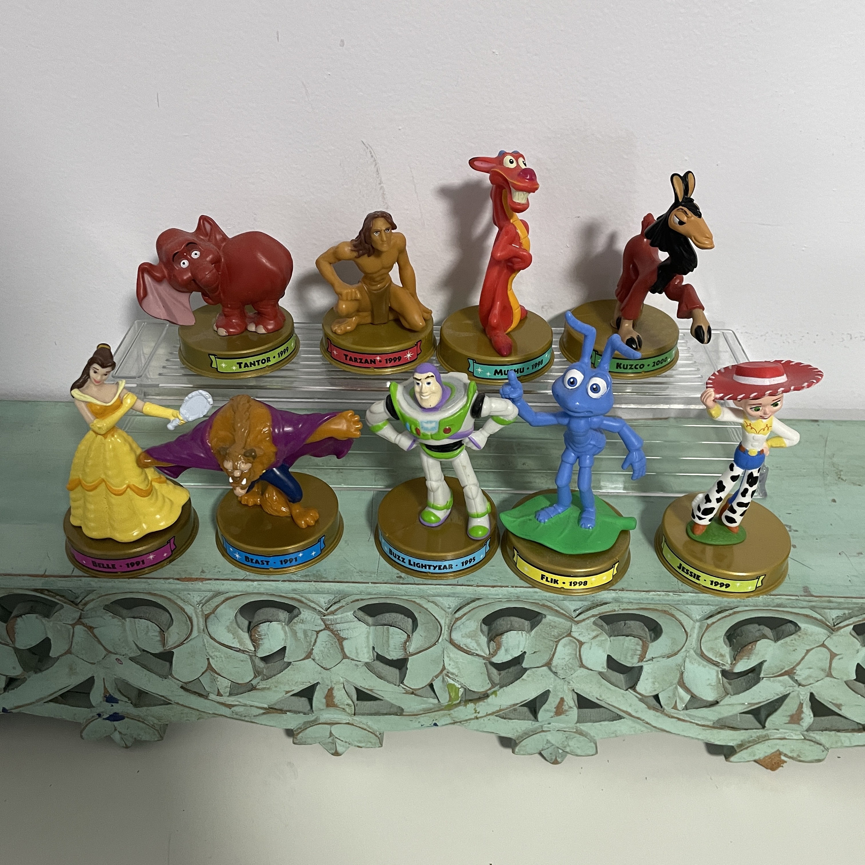 Preowned Happy Meal Toys From 2002, Mcdonalds, Disney Celebrating