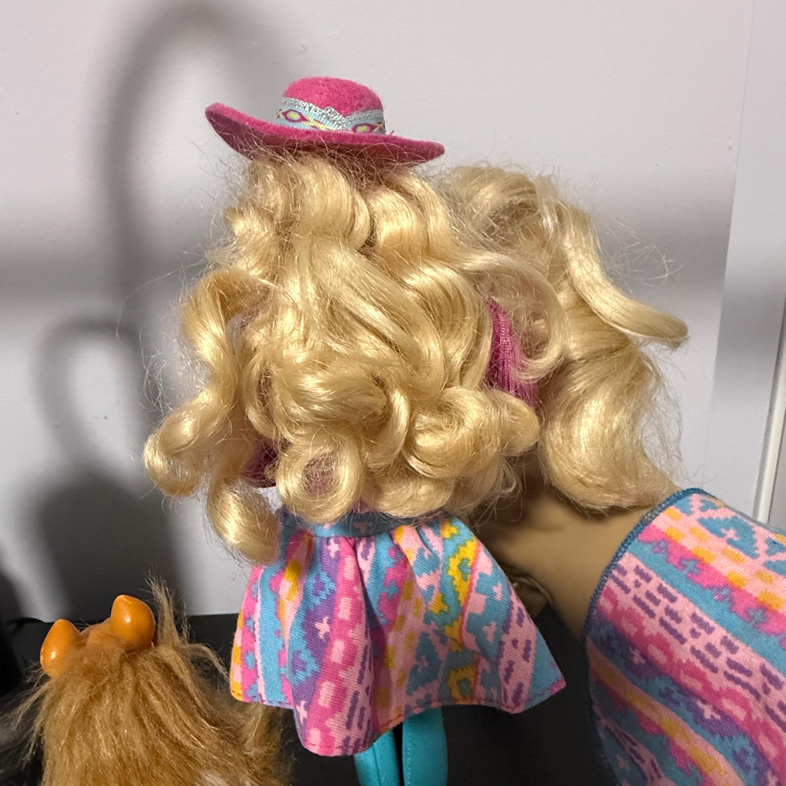 Barbie Sun Runner Horse Western Fun Vintage 1989 Dans Sa Boîte Scellée D'origine