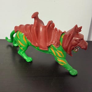 Masters of the universe, MOTU, BATTLE CAT, Vintage 1980s, Made in Taiwan.
