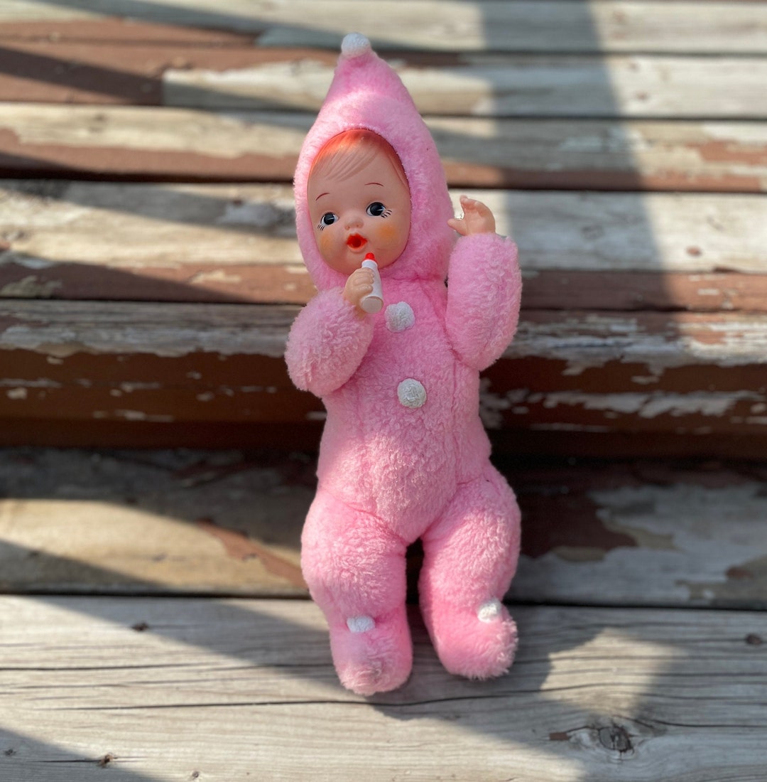 Rushtonラシュトンベビー RUSHTON Antique Rubber Face Bear - B.A.B.Y ~ Cleaning