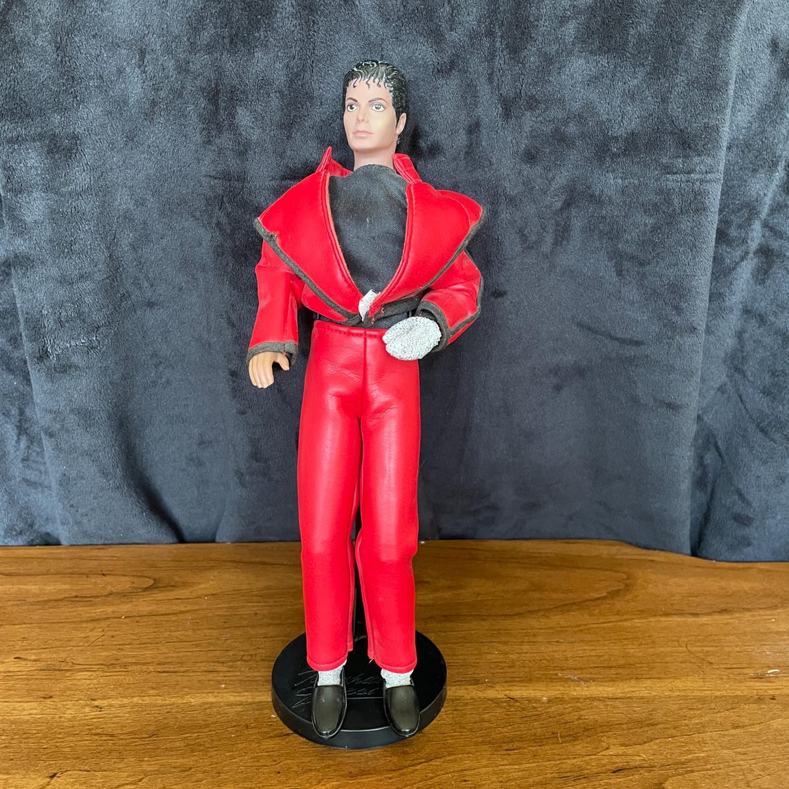 Michael Jackson Doll, Thriller Memorabilia, 12 Inch Doll With Plastic