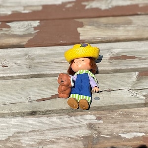 Huckleberry Pie with Pupcake Dog, The World of Strawberry Shortcake, American Greetings Corp, 1979, Party Pleaser Dolls with Pets,  Vintage