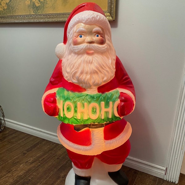 Blow up Santa Claus Etsy
