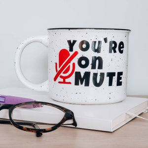 Office Gift - Speckled Campfire Coffee Mug - Work From Home - Home Office