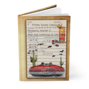 Fear and Loathing in Las Vegas Hardcover Journal