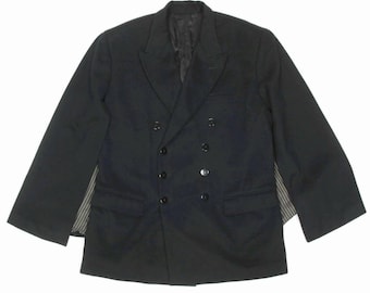 Vintage Issey Miyake Men Long Trench Coat Black Colour Jacket