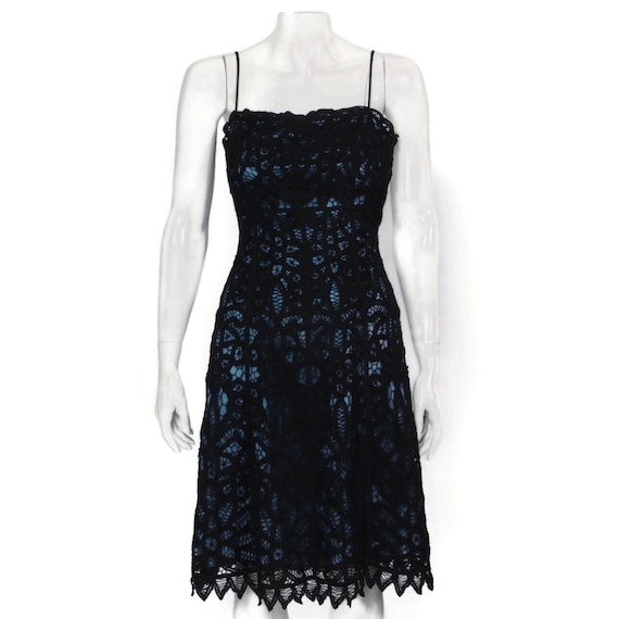 destined to be lace mini dress Destined For Love Lace-Up Short Skater Dress main image 1
