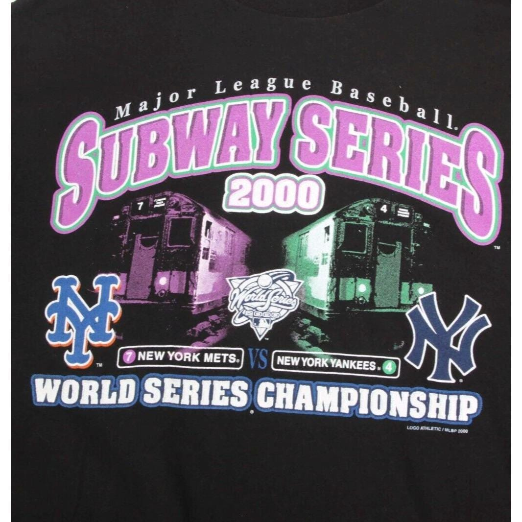 2000 Subway Series Tshirt - Etsy 2000 Subway Series Tshirt - Etsy