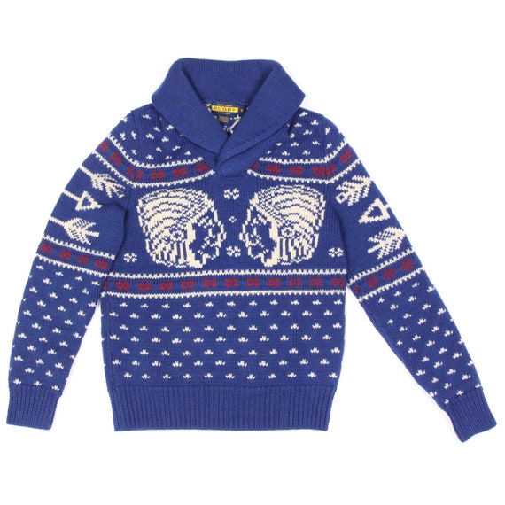 ralph lauren native american sweater