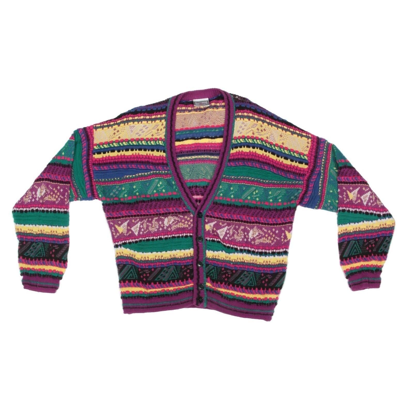 Coogi Cardigan - Etsy
