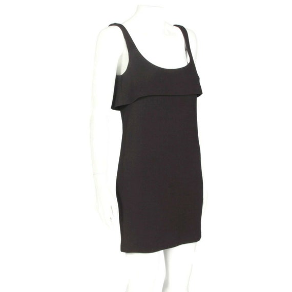 Vintage 1990s Stephen Sprouse Little Brown Dress … - image 6