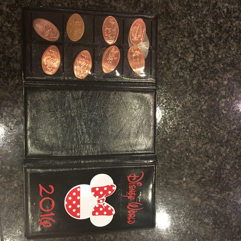 Disney Pressed Penny Book Disney World Disney Land or Etsy