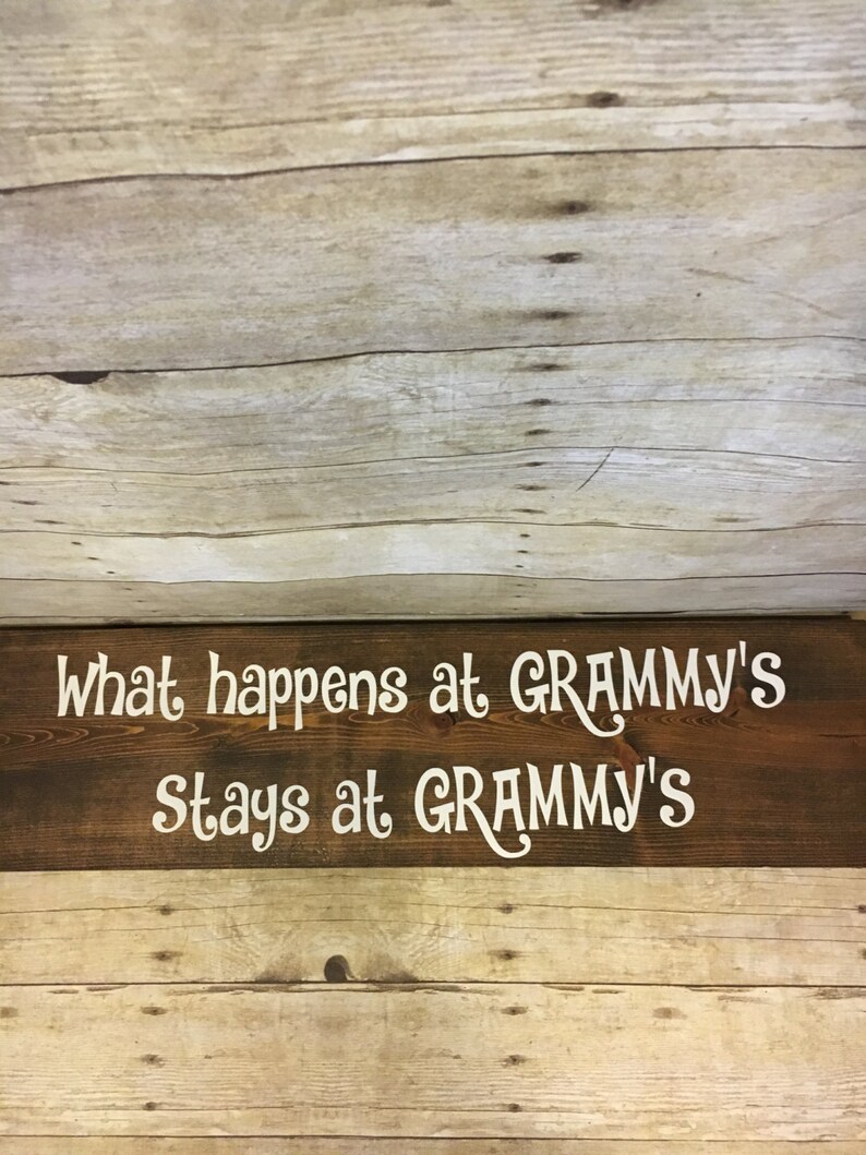 What Happens At Grammy's Stays At Grammy's Gift for Grandma Mother' Day Gift Christmas Gift for Grandma image 2