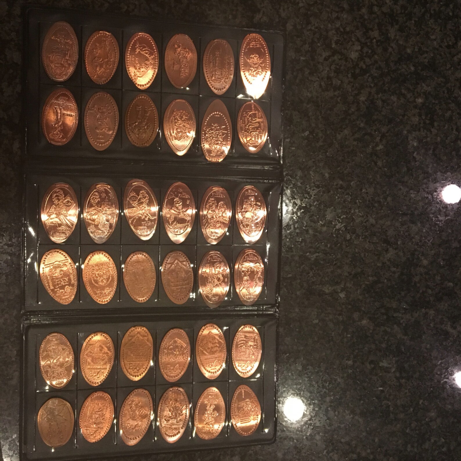 Disney Pressed Penny Book Disney World Disney Land or Etsy