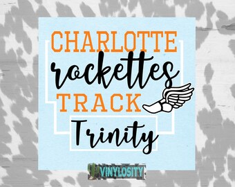 Personalized Track Decal | Track Monogram | Track Team Decals | Track Car Decal | Track Tumbler Decal | Track Stickers | Track Runner Gifts