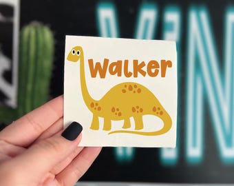 Dinosaur Decal | Brachiosaurus Sticker | Custom Dinosaur | Custom Decal | Dino Sticker