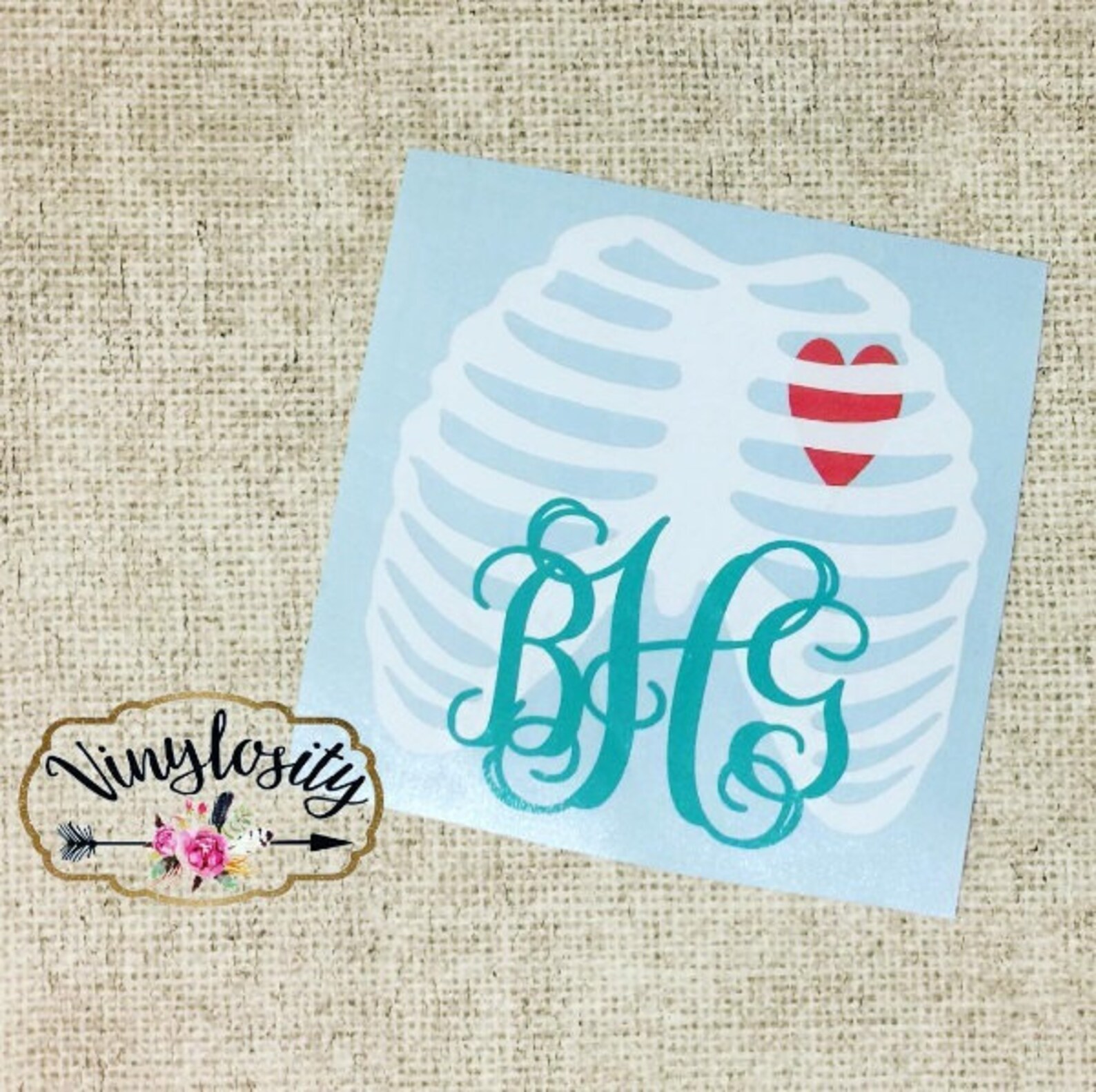 Radiology Decal Radiology Monogram Radiology Tech Decal Etsy