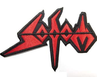 Pentagram Relentless Heavy Doom Metal Embroidered Sew On Iron On Patch 3/"
