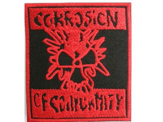 ACCEPT Iron On Sew On Embroidered Badge Patch 4.6x1.5