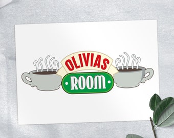 Items Similar To Friends Tv Show Inspired Poster Print Central
