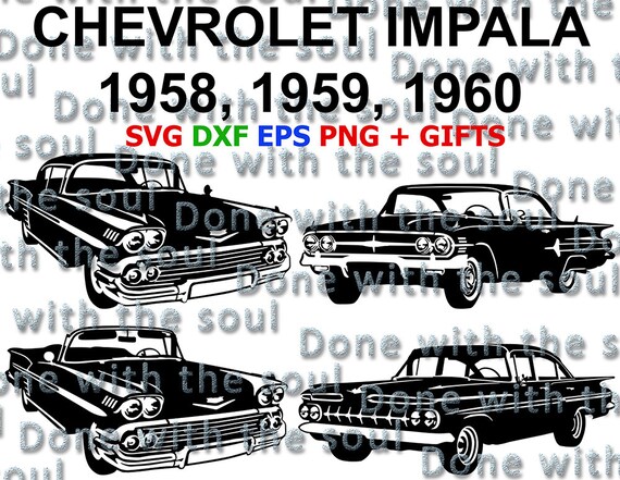Download Chevrolet Impala - 1958-1960 | Etsy